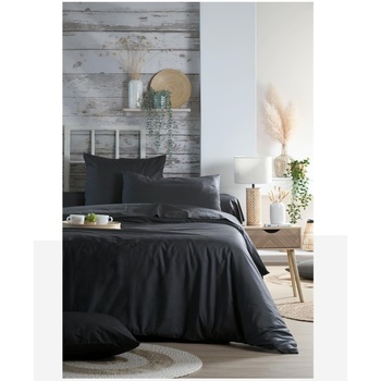 Housse De Couette En Percale De Coton Uni Elysée