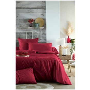 Housse De Couette En Percale De Coton Uni Elysée