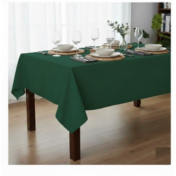Nappe En Polyester Essentiel 145 X 300 Cm Emeraude