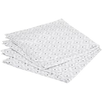 Lot De 4 Serviettes De Table Graphique