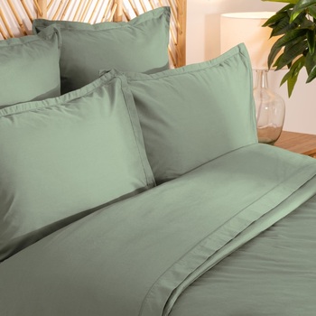 Taie D'oreiller En Percale De Coton Uni Harmonie