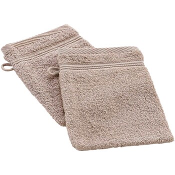 Lot De 2 Gants De Toilette Tendresse Uni En Coton