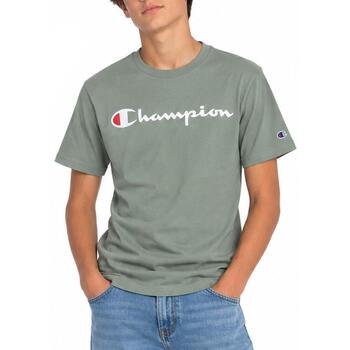 T-shirt Garçon À Manches Courtes Signature Vert