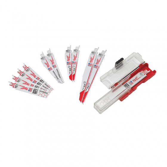 Pack 12 lames universelles de scies sabres SAWZALL MILWAUKEE 49222229