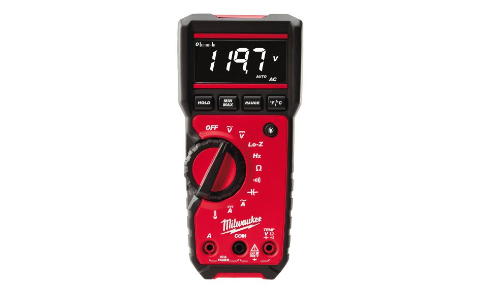 Multimètre numérique 600 V 10 A 2217-40 + sac de transport MILWAUKEE 4933416976