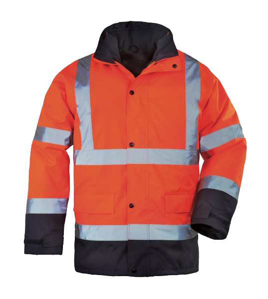 Parka ROADWAY 4/1 HIVIZ orange fluo/marine T2XL COVERGUARD 7ROPOXXL