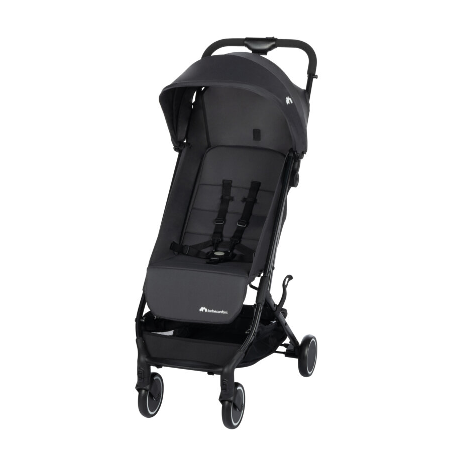 Poussette Grise Canne ultra compacte pliable Soko Mineral graphite BEBE CONFORT
