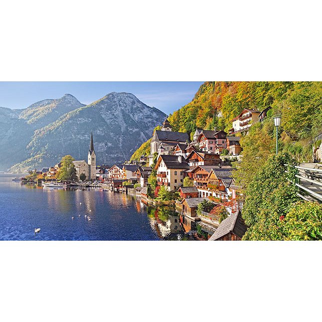 Castorland Puzzle Casse-tête Hallstatt Autriche 4000 Pièces Paysage