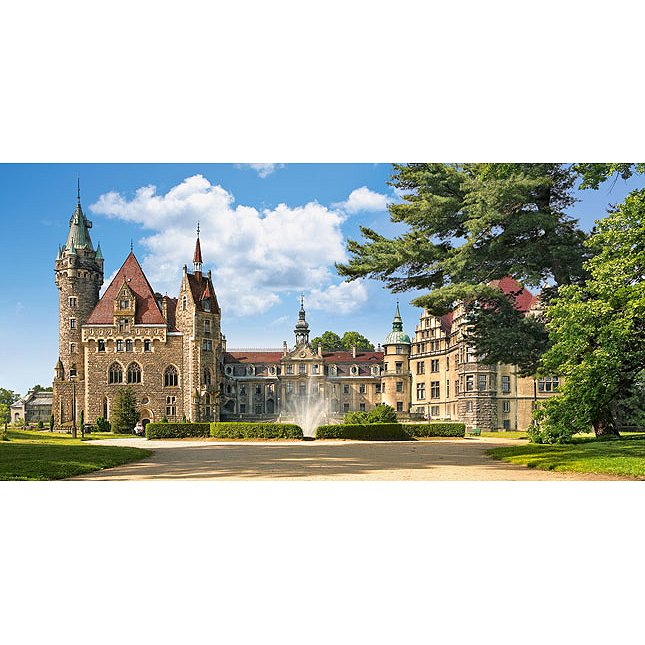 Castorland Puzzle Château Moszna Pologne - Puzzle 4000 Pièces