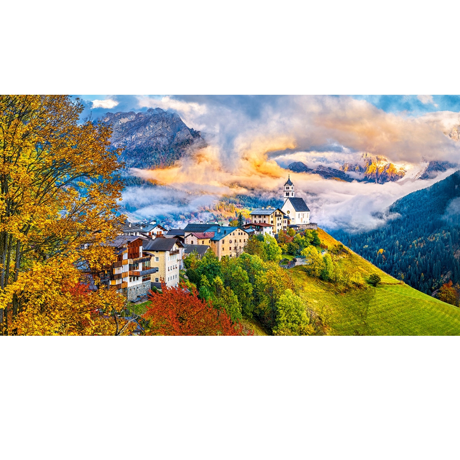 Castorland Puzzle Santa Lucia Italie - Puzzle Paysage 4000 Pièces