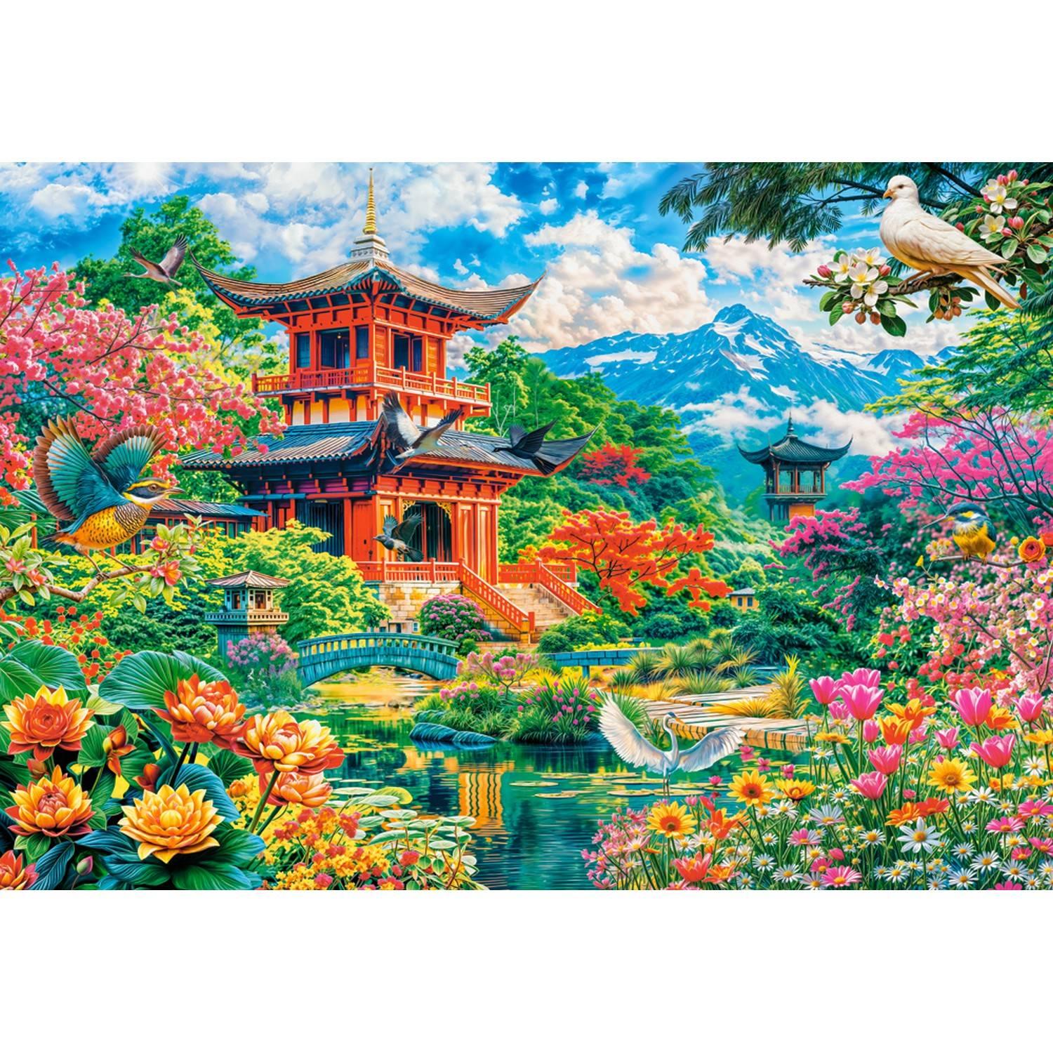 Castorland Puzzle Jardin De Printemps De L'harmonie - Puzzle 1000 Pièces
