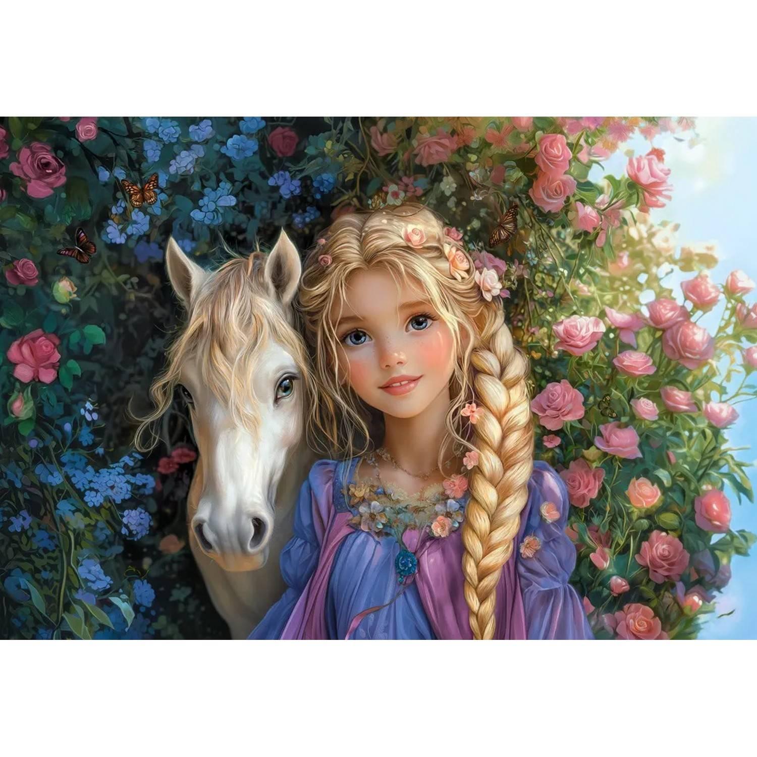 Castorland Puzzle Princesse Cheval 1500 Pièces Jouet Puzzle