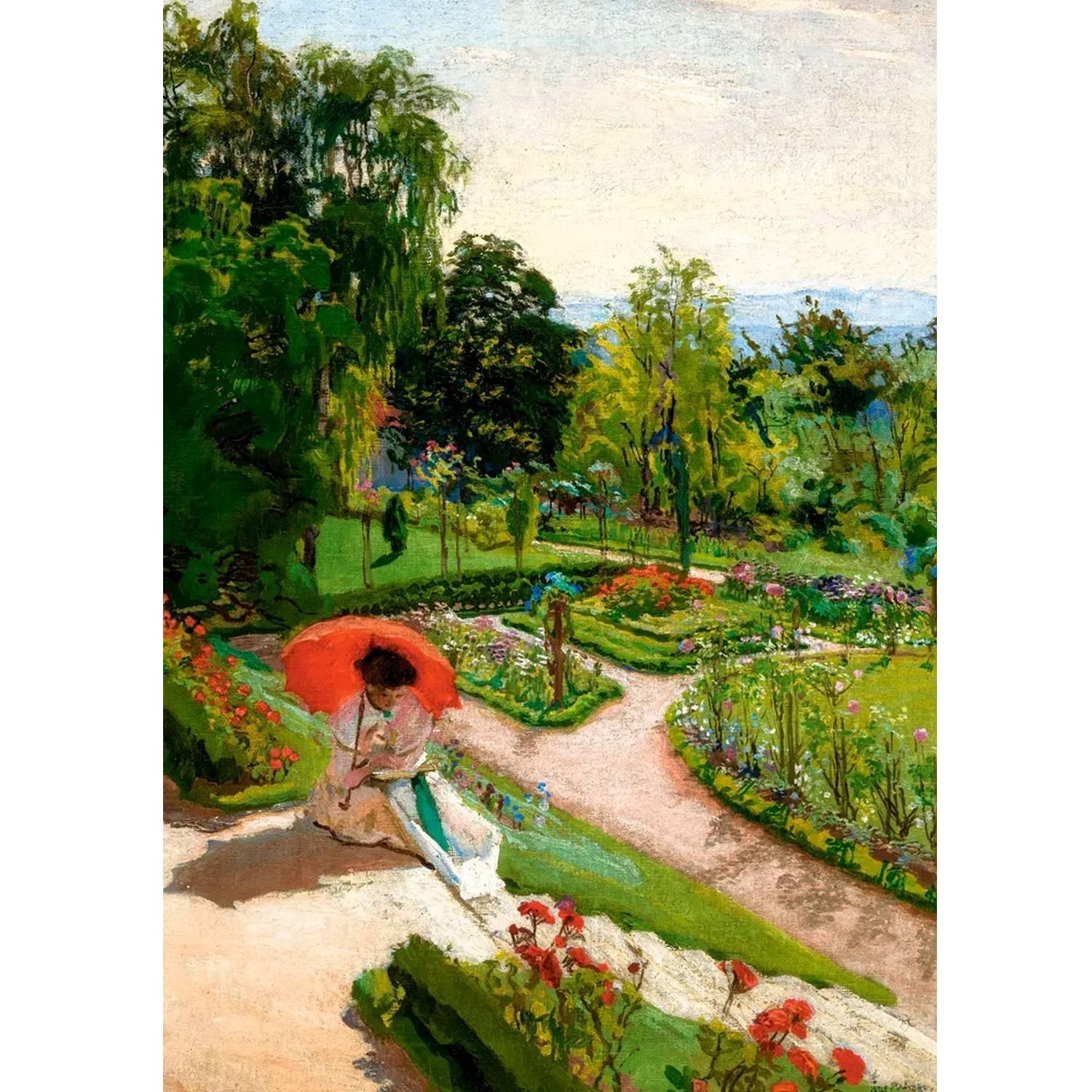 Castorland Puzzle Red Umbrella Józef Mehoffer 500 Pièces Puzzle D'art
