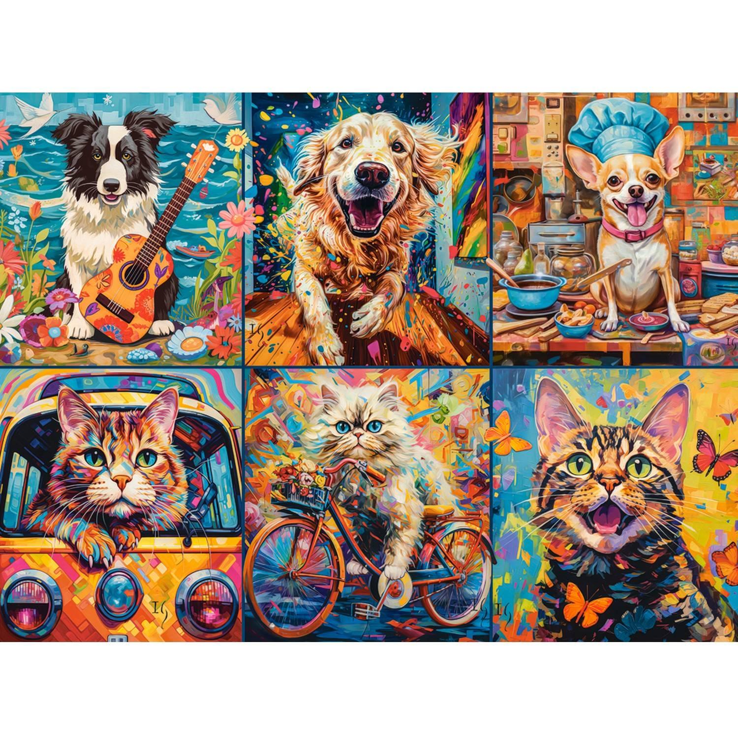 Castorland Puzzle Casse-tête Choose Your Pet - 2000 Pièces Chats