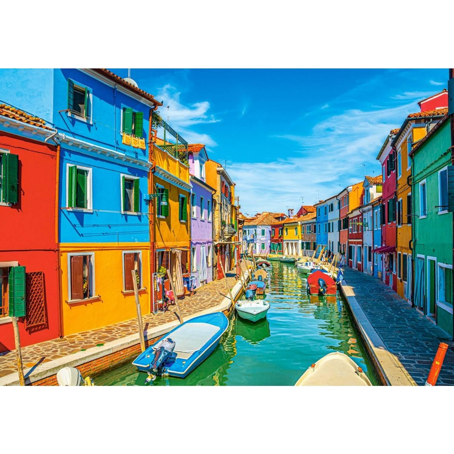 Castorland Puzzle Couleurs De Burano Italie - Puzzle 1000 Pièces