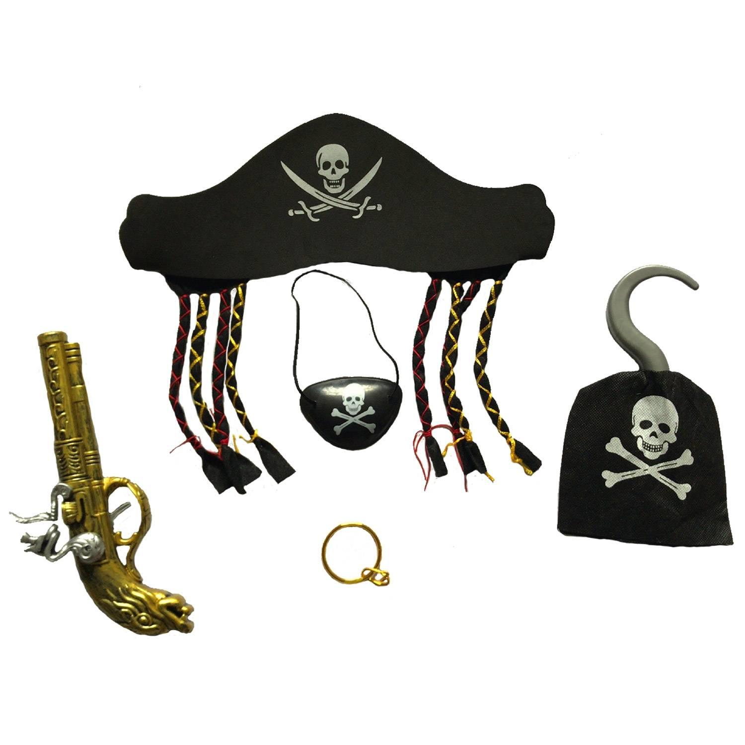 Set Déguisement Partypro Pirate 5 Pcs Multicolor