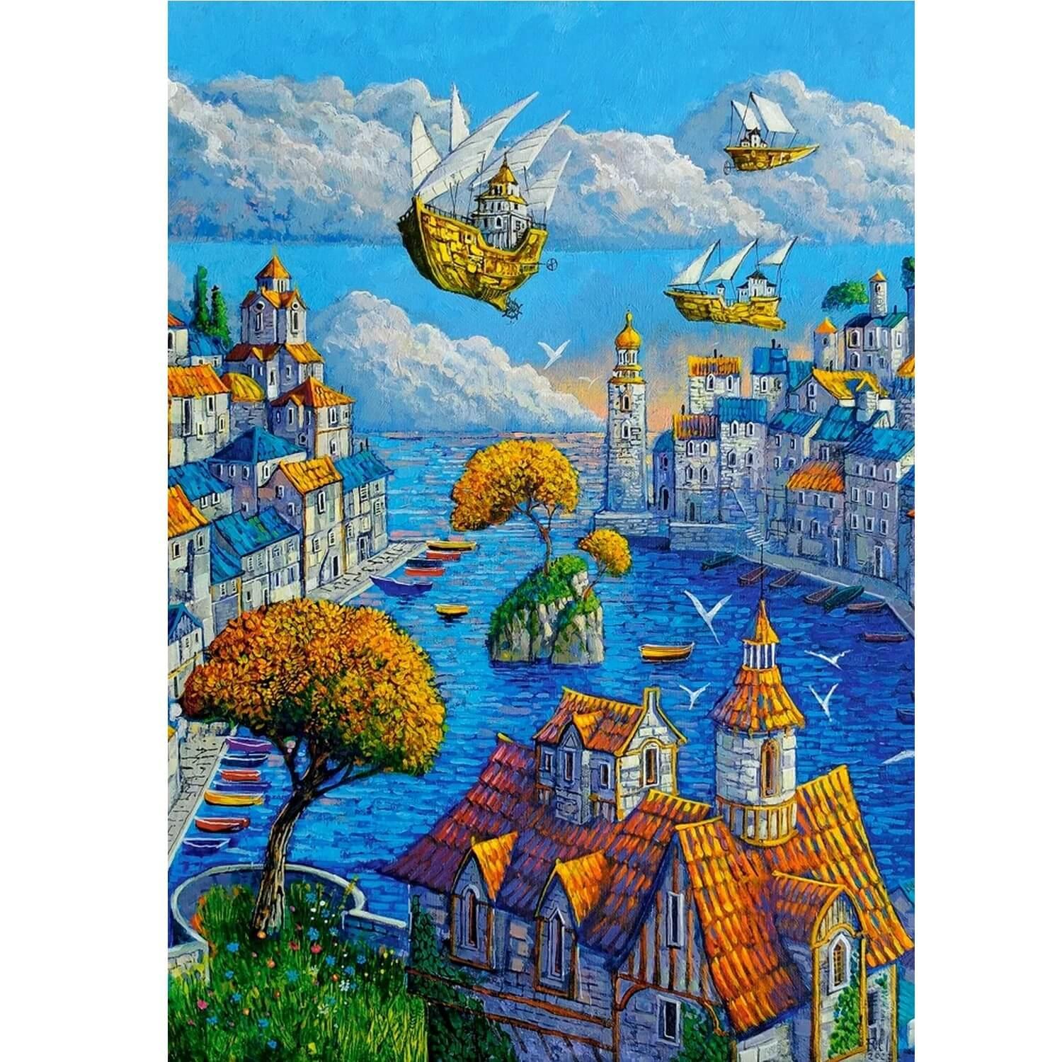 Castorland Puzzle The Port - Puzzle 500 Pièces