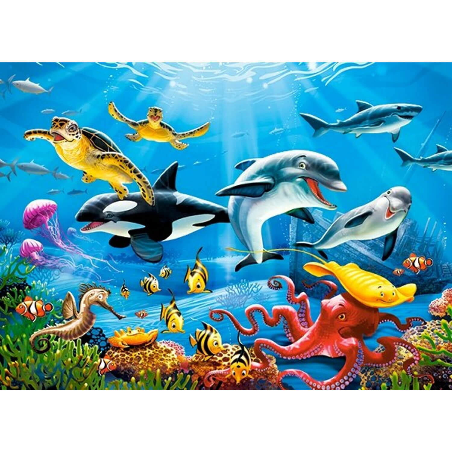 Castorland B-222094 Puzzle Jeu De Puzzle 200 Pièce(s) Animaux
