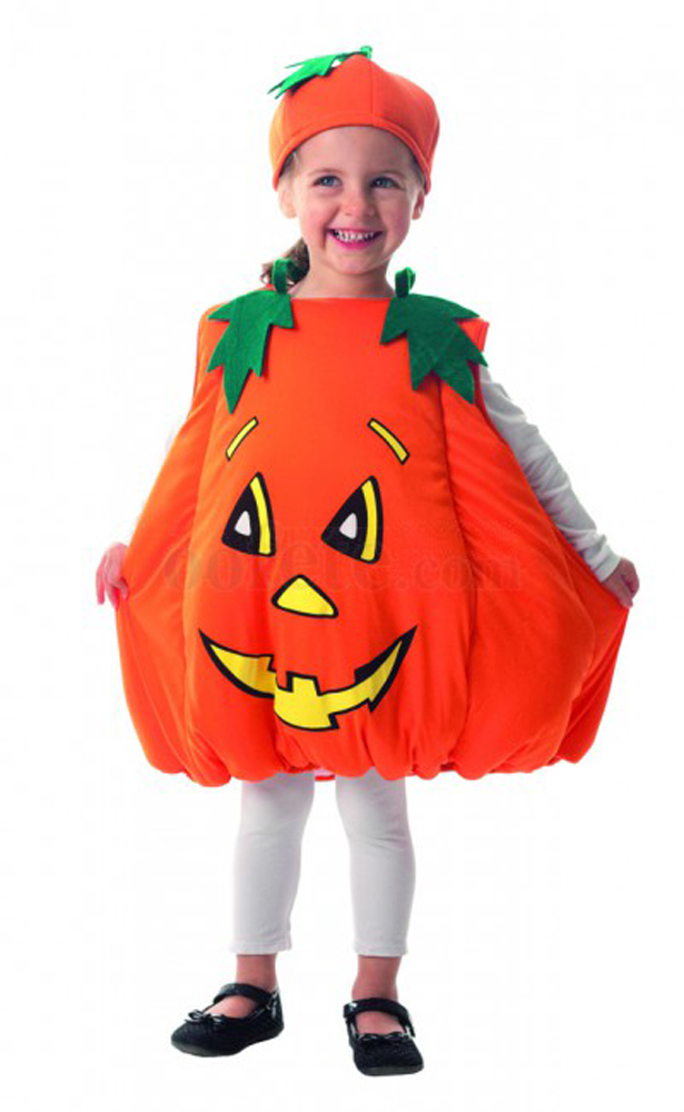 Costume Partypro Sweety Citrouille 3 4 Ans Multicolore Polyester