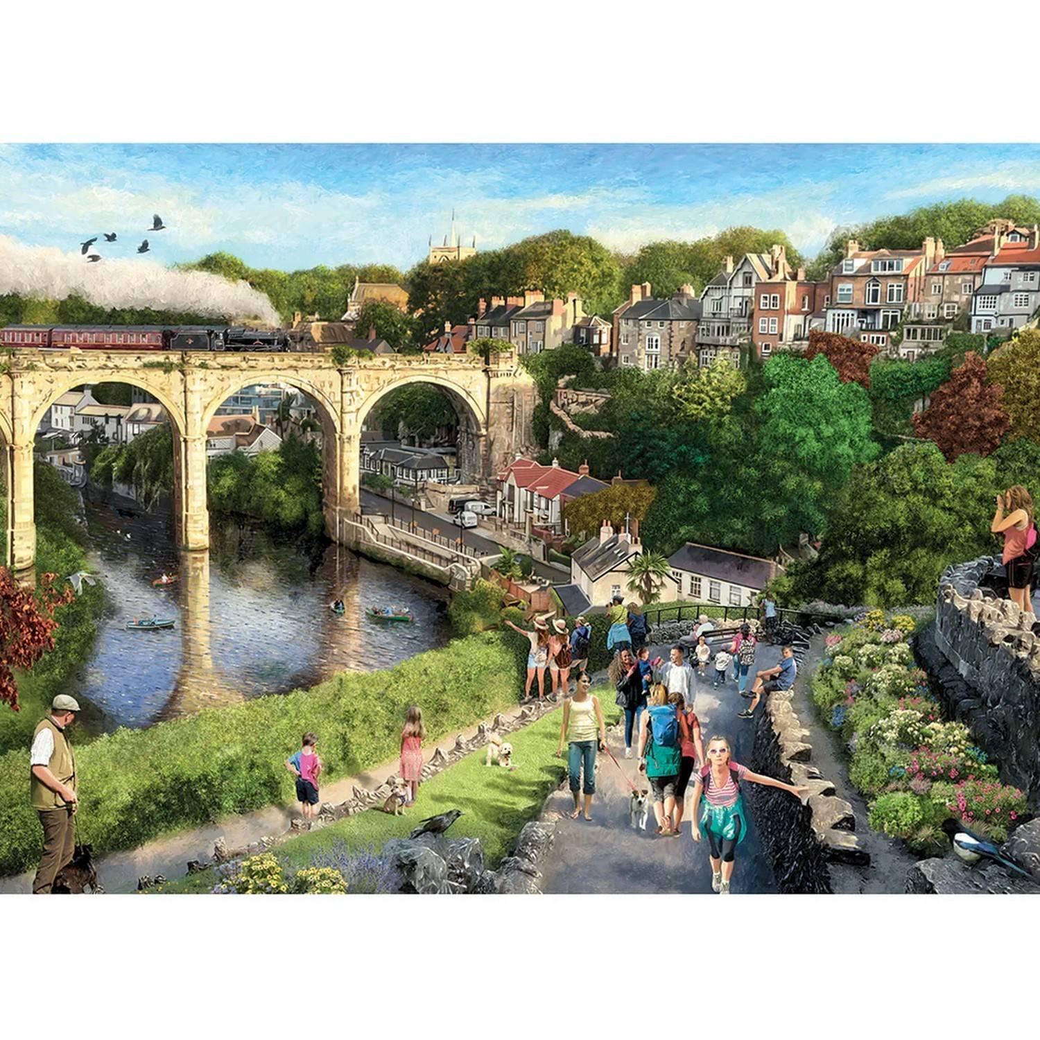 Gibsons Knaresborough Jeu De Puzzle 1000 Pièce(s)