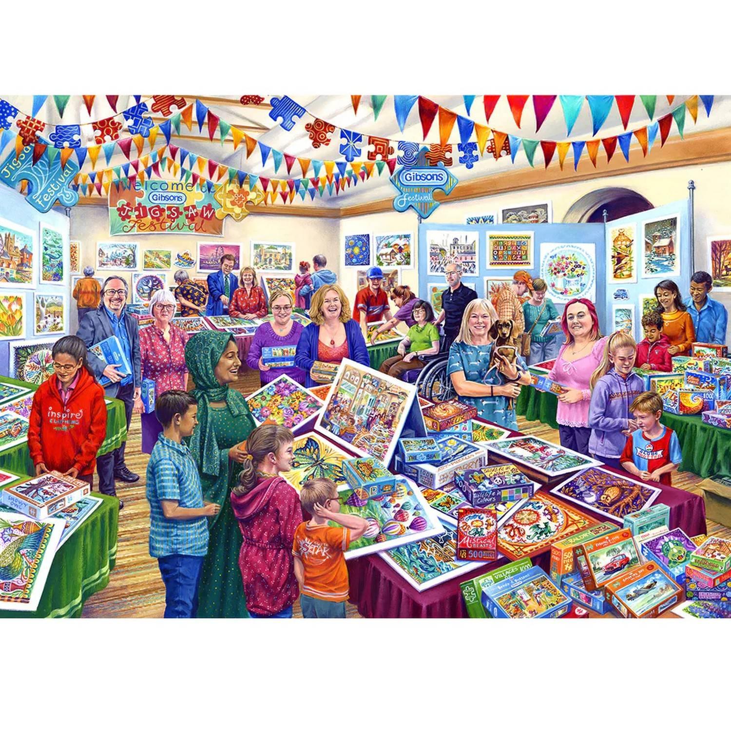 Gibsons Puzzle Festival Jeu De Puzzle 1000 Pièce(s)