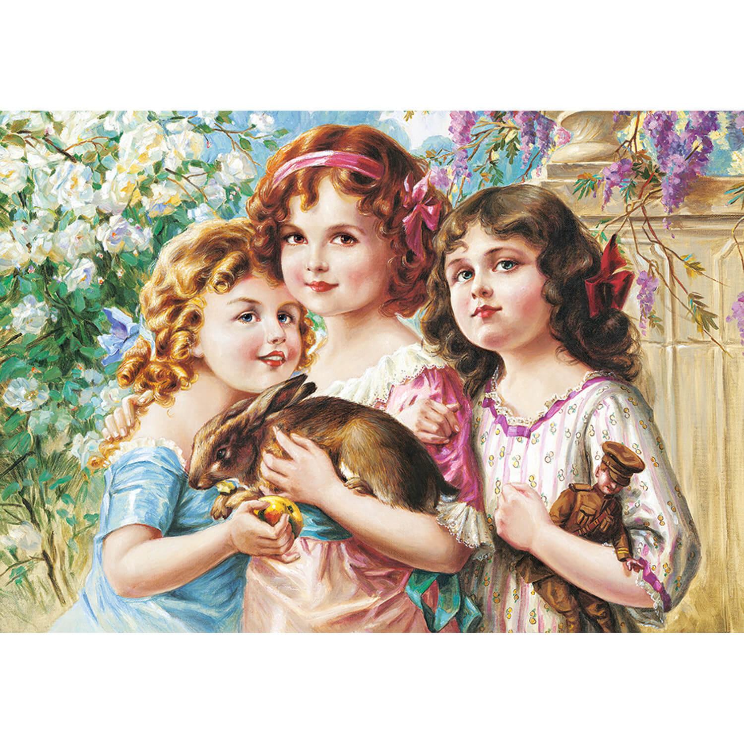 Castorland Puzzle Les Trois Grâces - 500 Pièces Casse-tête