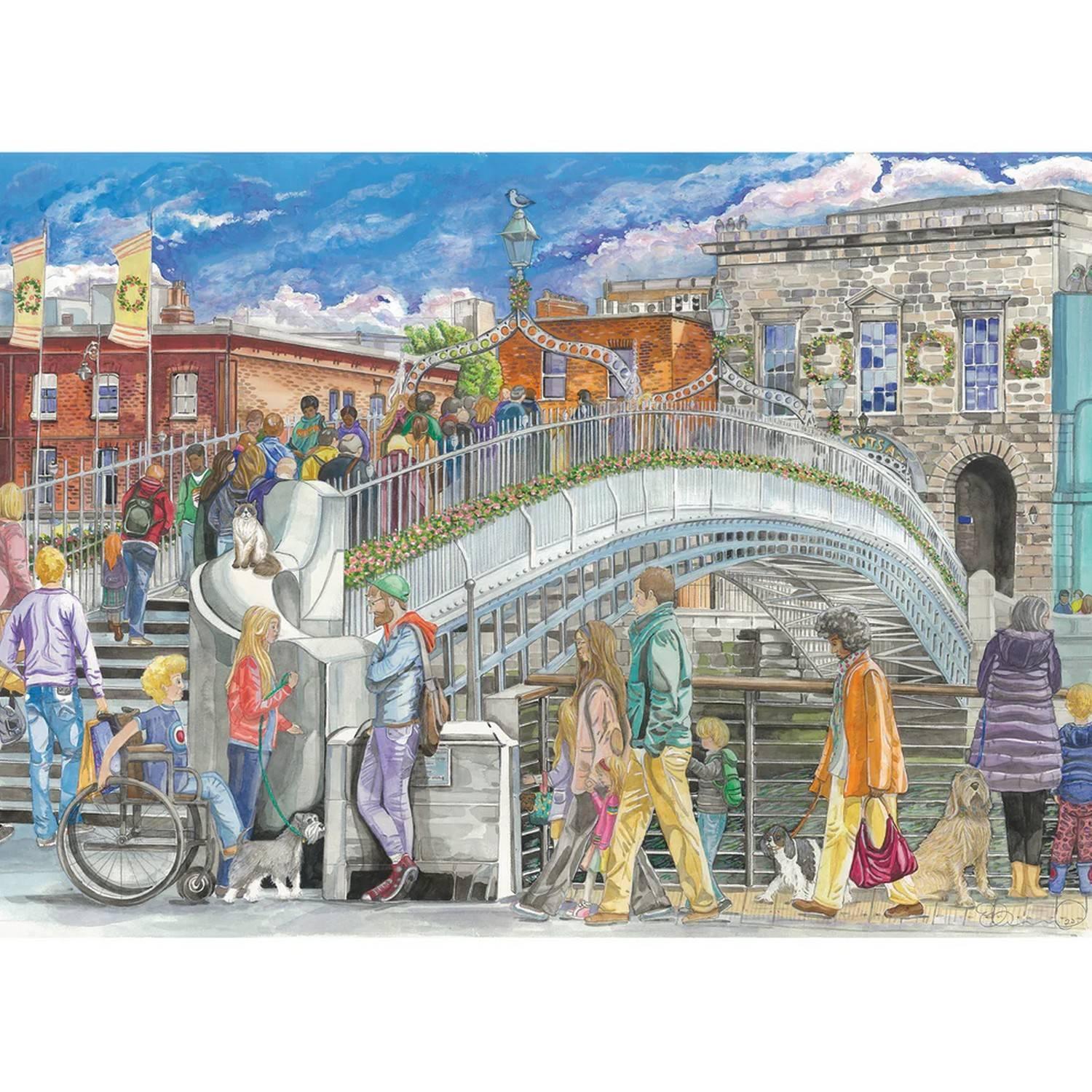 Gibsons Ha'penny Bridge Jeu De Puzzle 1000 Pièce(s)