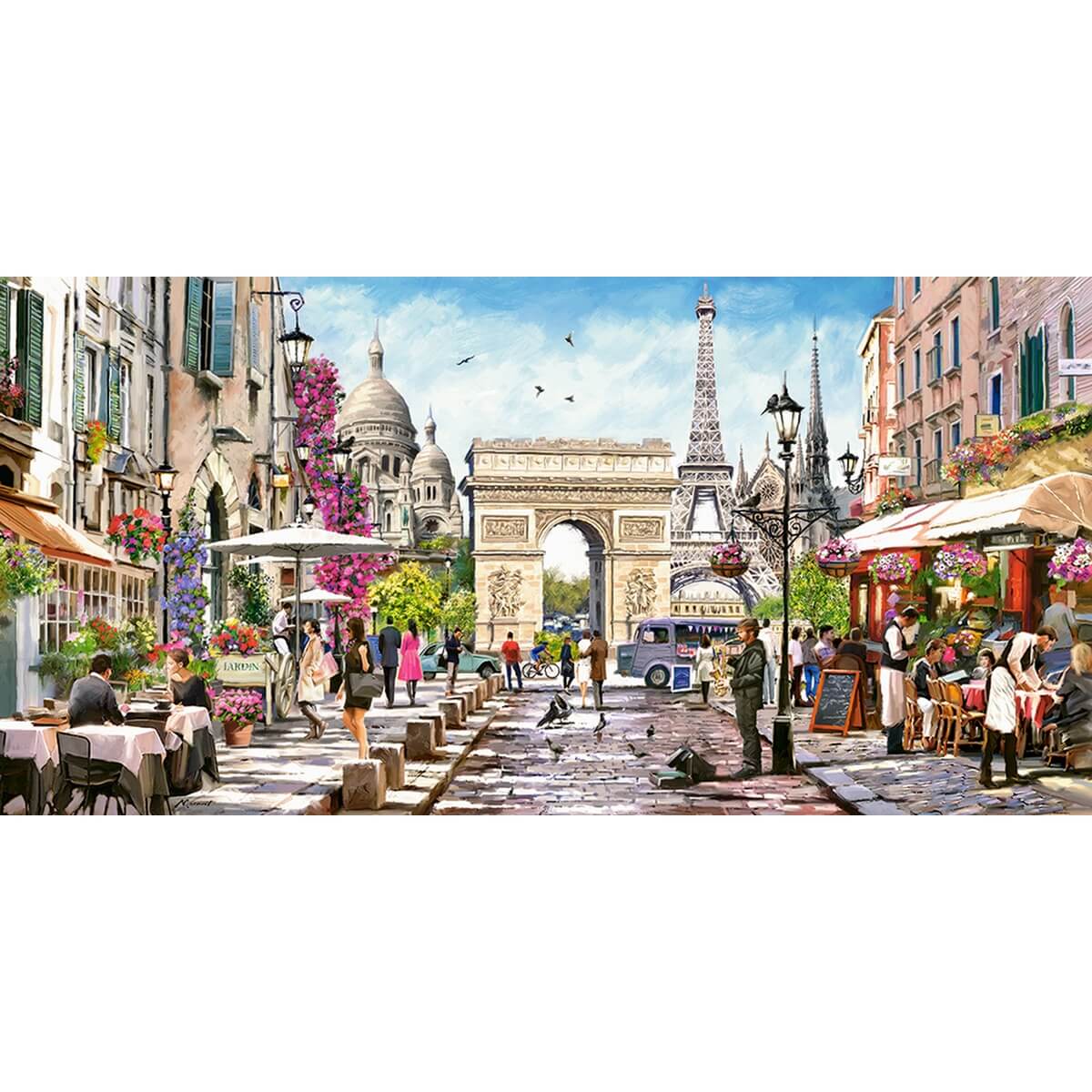 Castorland Puzzle Essence Of Paris - 4000 Pièces Puzzle Adultes