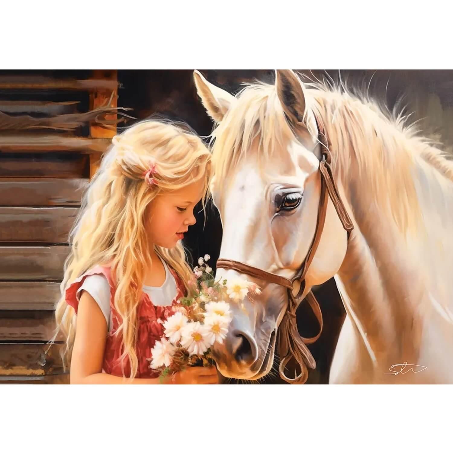 Castorland Puzzle Mon Ami Cheval - 1000 Pièces Puzzle