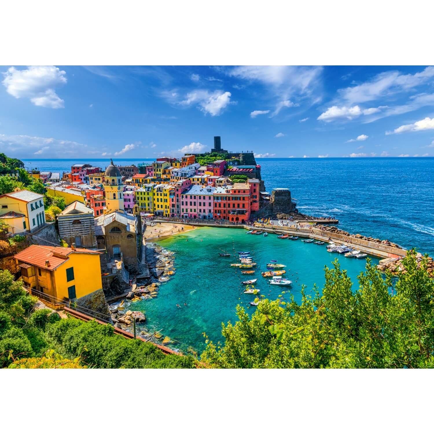 Castorland Puzzle Vernazza Italie - 1000 Pièces Jeu De Puzzle
