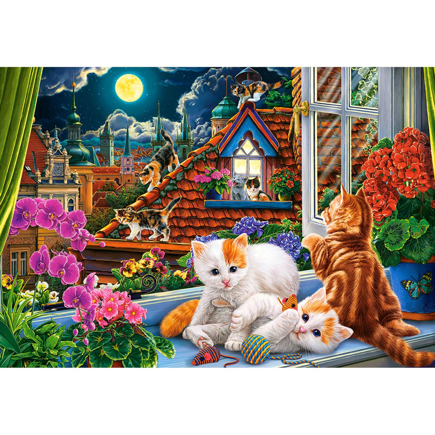 Castorland Puzzle Chatons Animaux 1500 Pièces Jigsaw