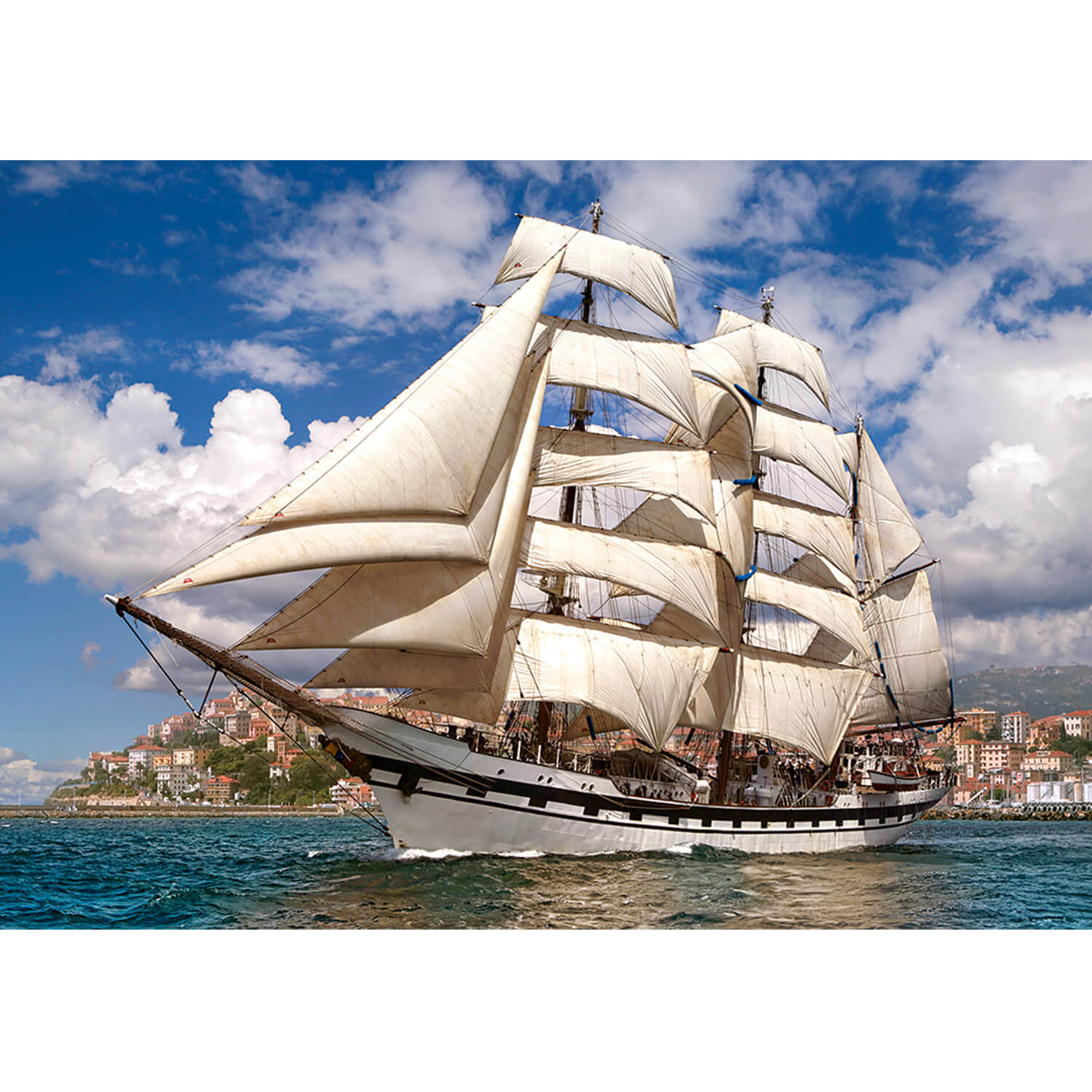 Castorland Puzzle Tall Ship Leaving Harbour - 500 Pièces Puzzle
