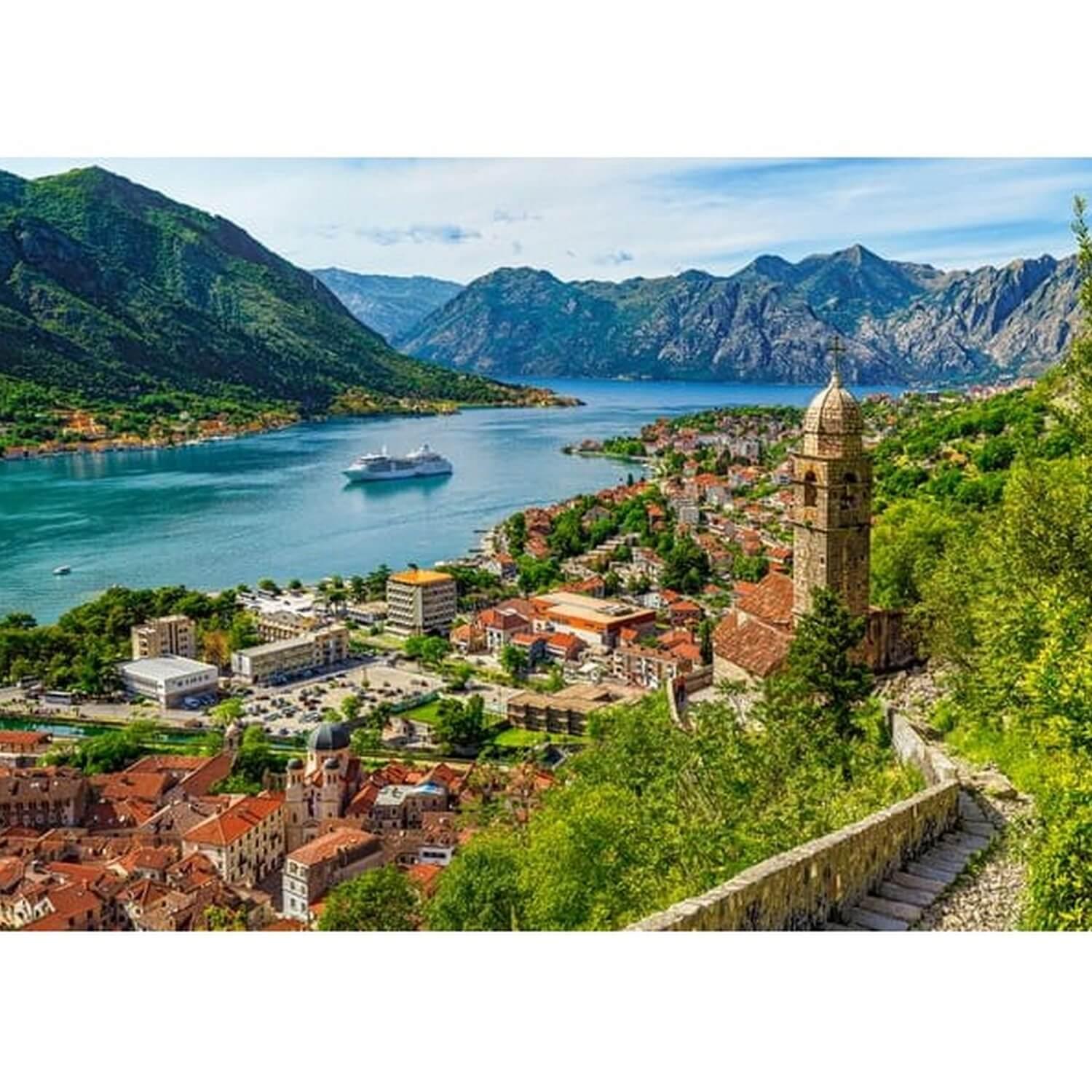 Castorland Puzzle Kotor Monténégro 500 Pièces Coloré