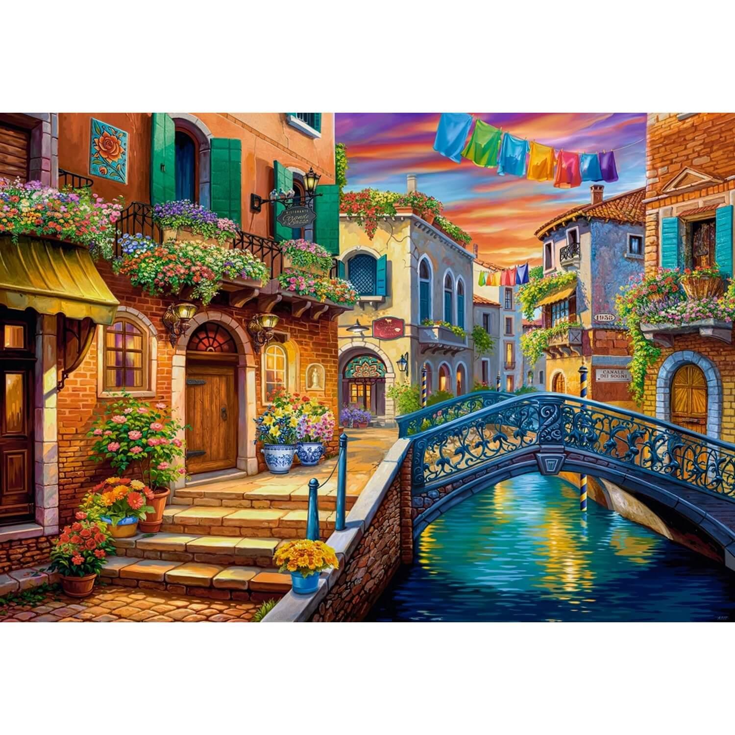 Castorland Puzzle Venetian Dream - 1000 Pièces De Plaisir