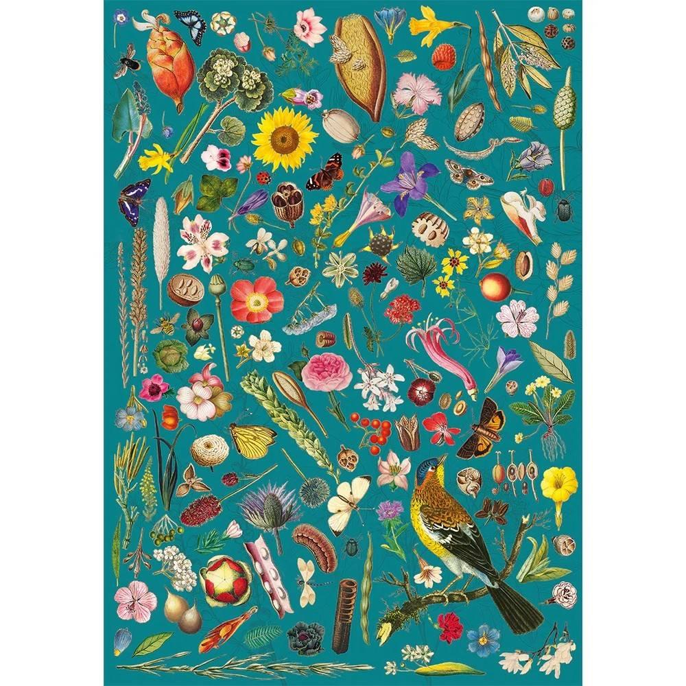 Gibsons Puzzle Floral Fantasy - 500 Pièces - Plaisir Coloré