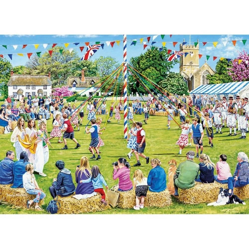 Gibsons Around The Maypole Jeu De Puzzle 1000 Pièce(s)