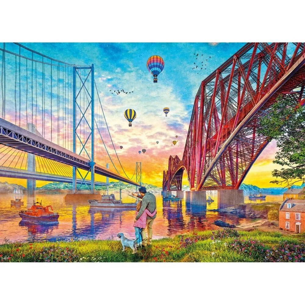 Gibsons Three Bridges Crossing Jeu De Puzzle 1000 Pièce(s)