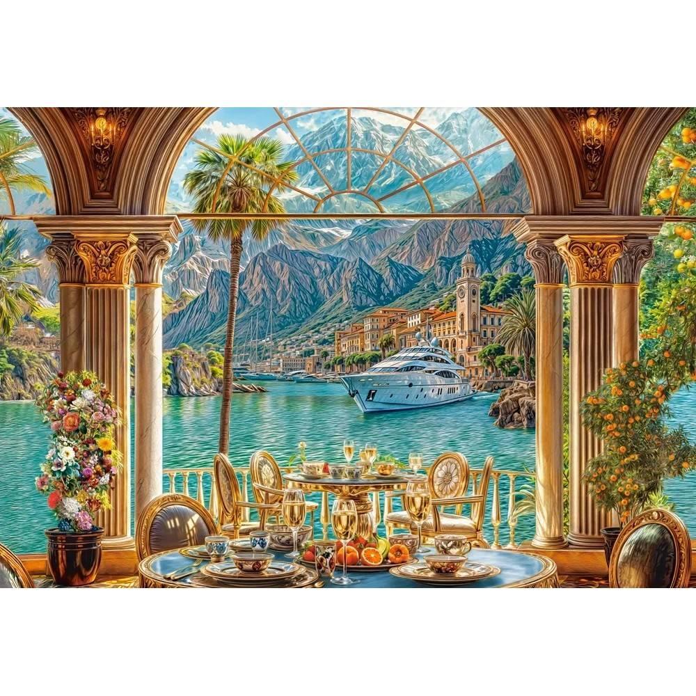 Castorland Puzzle Dessert Méditerranéen 1500 Pièces Puzzle Adultes