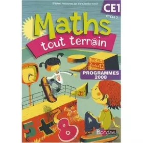 Maths tout terrain CE1: Programmes 2008 - Xavier Amouyal, Alfred Errera