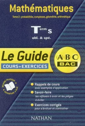 ABC du Bac: Chimie terminale S - Collectif