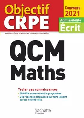 QCM CRPE: Maths 2021 - Claude Maurin, Martine Bosc
