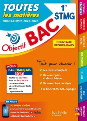 Objectif Bac - Toutes les matières 1re STMG - Collectif