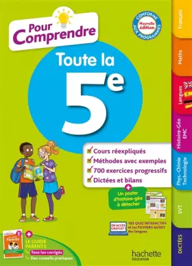 Pour comprendre Toute la 5e - Isabelle de Lisle, Catherine Reynaud, Pierre Reynaud, Sébastien Dessaint, André Michoux, Ana Bessais Caballero, Malorie Gorillot, Ulrike Jacqueroud
