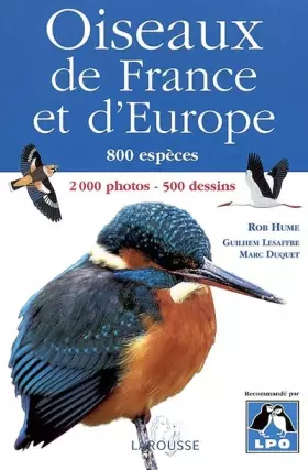 Oiseaux de France et d'Europe - Rob Hume