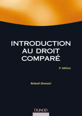 Introduction au droit comparé - 3ème édition