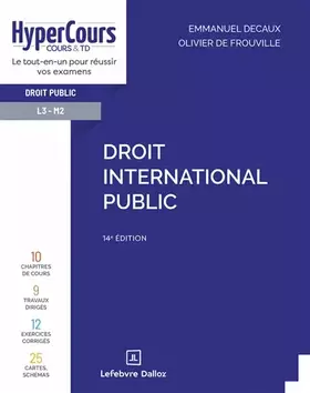 Droit international public. 14e éd.