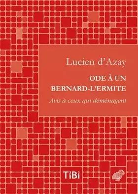 Ode à un bernard-l'ermite - avis à ceux qui déménagent