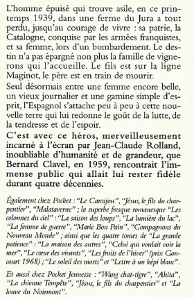 L'Espagnol - Bernard Clavel