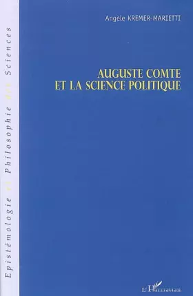 Auguste comte et la science politique