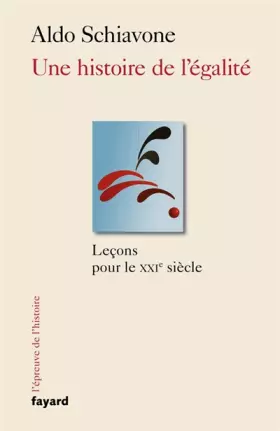 Une histoire de l'égalité